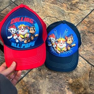 Paw patrol toddler hats and backpack